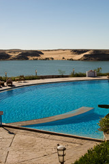 Resort Hotel Swimming Pool on the Nile