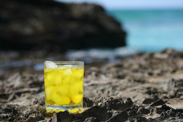 business on the rocks