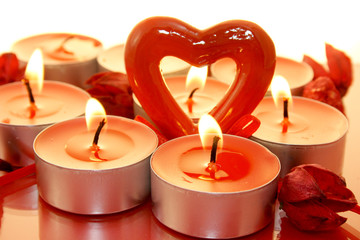 	decoration; christmas; candle; love