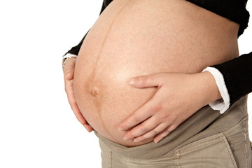 Ventre femme enceinte