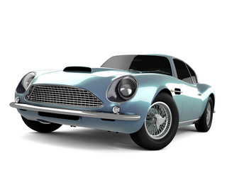 Light-blue Classical Sports Car