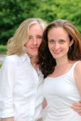 Fototapeta premium Mother and Daughter.