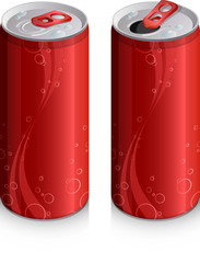 Canette de soda, image vectorielle