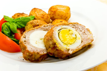 Brät-gebraten mit eierfüllung