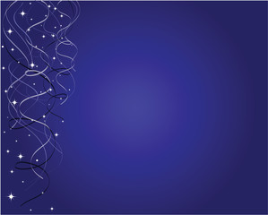 Blue celebration Background