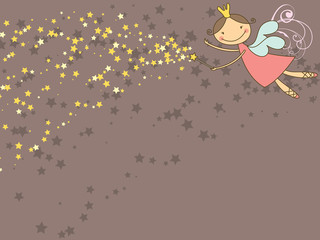 sweet fairy and stars