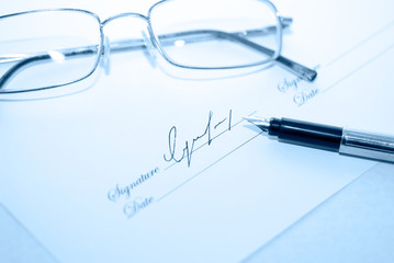 Small print through a blurry pair of glasses