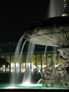 Brunnen auf dem Stuttgarter Schlossplatz