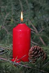 Weihnachtskerze