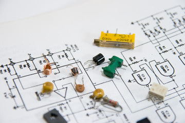 electronic circuit diagram 