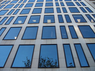 Ventanas, edificio en Barcelona