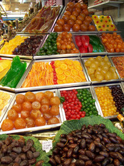 Frutas escarchadas