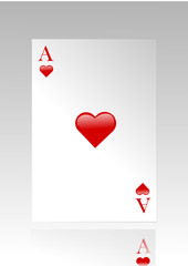 carte as de coeur