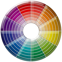 roue chromatique couleurs 