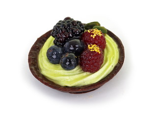 pistazien mousse tarteletts