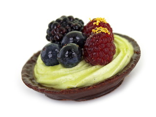 pistazien mousse tarteletts