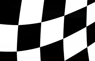 Wavy chess flag suitable for background