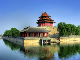 Deurstickers Beijing - Forbidden City © XtravaganT
