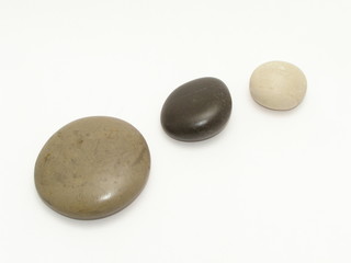 Fototapeta na wymiar Trzy kamienie zen