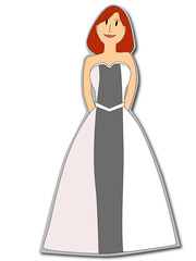 Bridesmaid Red Headed Female