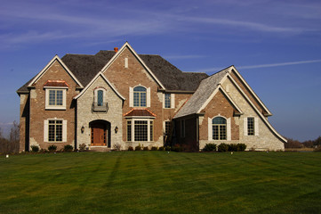 Beautiful New home in the suburbs of America