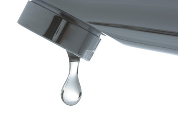 Tap with a drop of water
