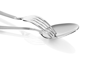 utensil isolated on white 
