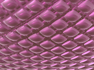 Abstract background. Techno. 3D render. Fantasy background.