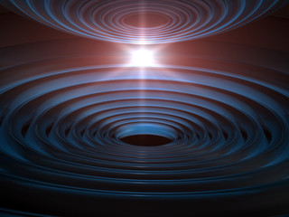 Abstract Dark Ripple