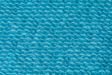 Modern blue texture of knitwear