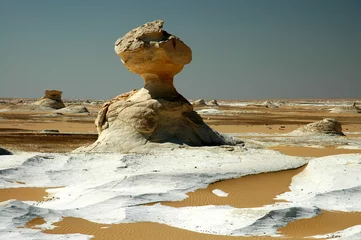 Fototapete Rund desert blanc © taba sinai