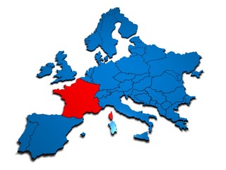 Obraz premium Europe France