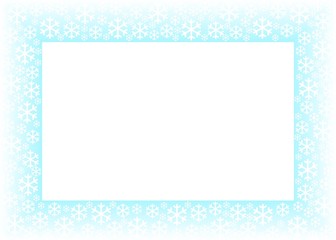 blue winter frame 
