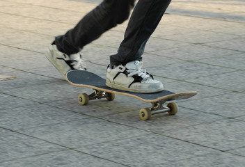 Fototapeta na wymiar Skateboard 3