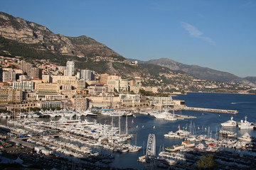 Fototapeta premium Monaco et son port