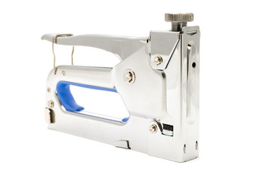 object on white - tool - furniture stapler