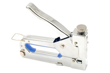object on white - tool - furniture stapler