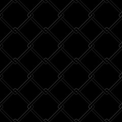 Metal grid seamless pattern.