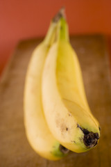 good diet is good life. Banana detail.