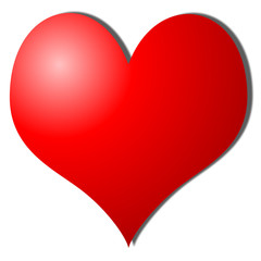 Coeur rouge