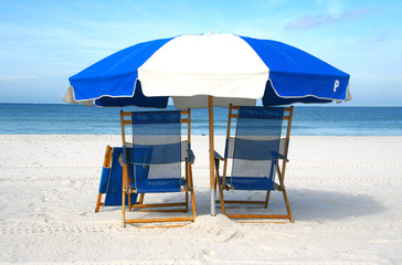 Chairs on the beach