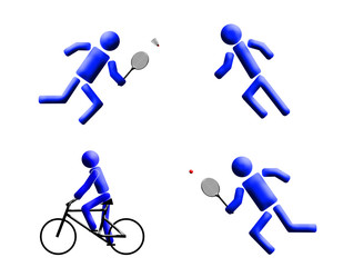 Sport fitness montage