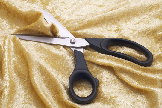 object on white - tool - scissors on white