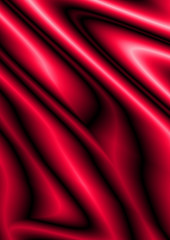 Abstract red silk background