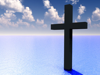 The Cross In Daytime Water 4