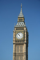Fototapeta na wymiar London- Big Ben Tower clock