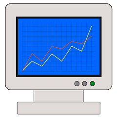 Profit chart screen.