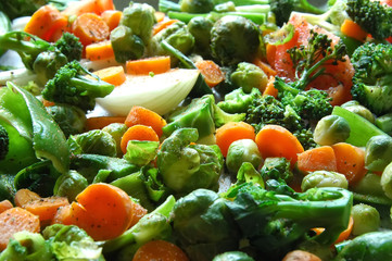 Fresh Vegetable Plate