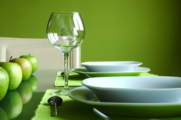 Modern Table Setting
