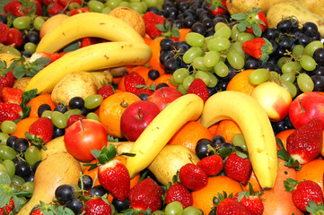 Obraz na płótnie Canvas Mixed fruit